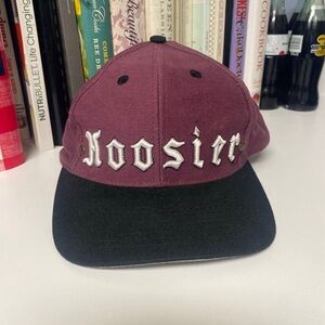 Vintage Hoosier Racing Top Of The World Adjustable Strap One Size Fits All Hat